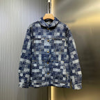 Denim Jacket with Belt