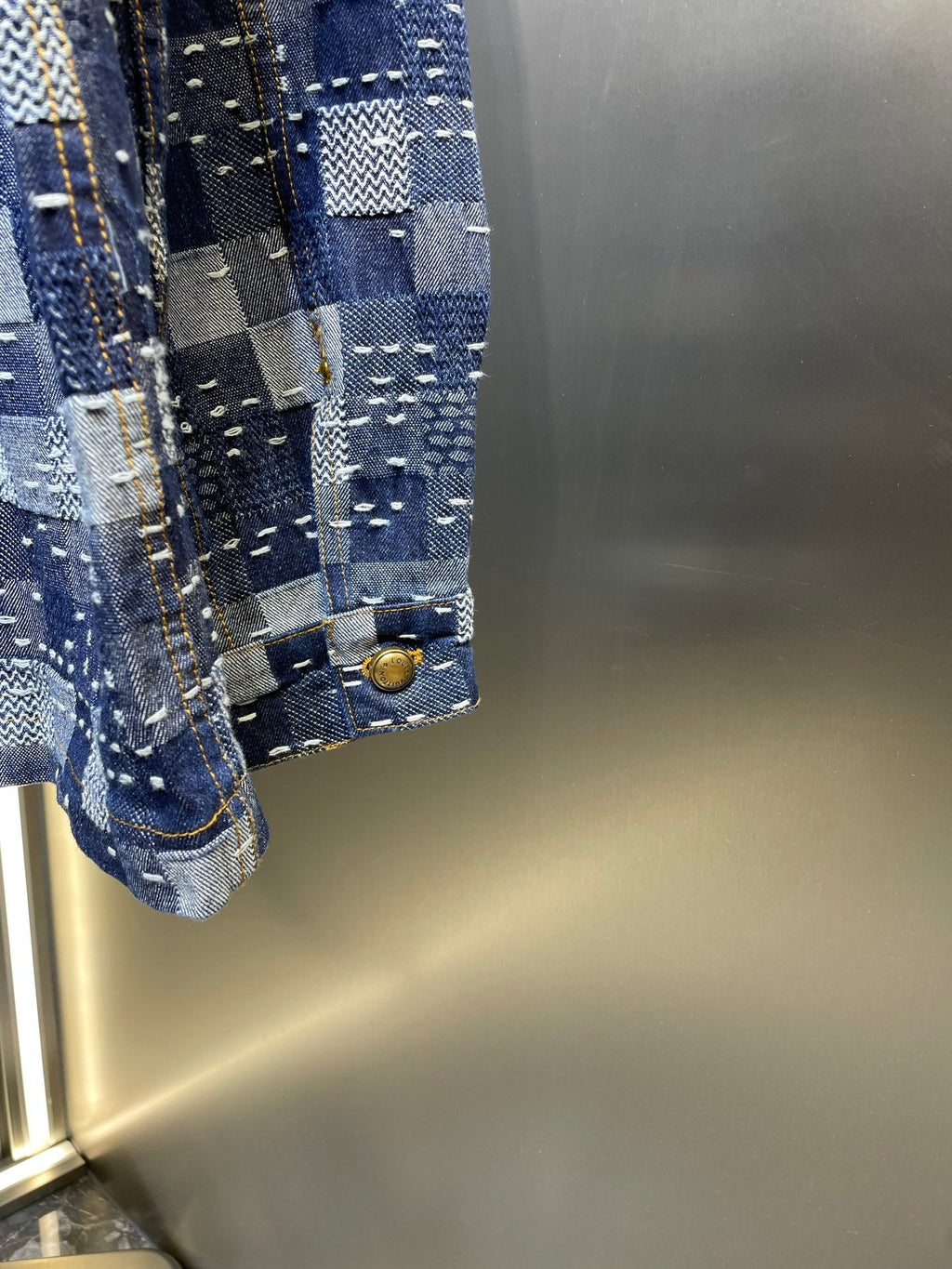 Denim Jacket with Belt