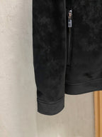 Two-Tone Suede Blazer