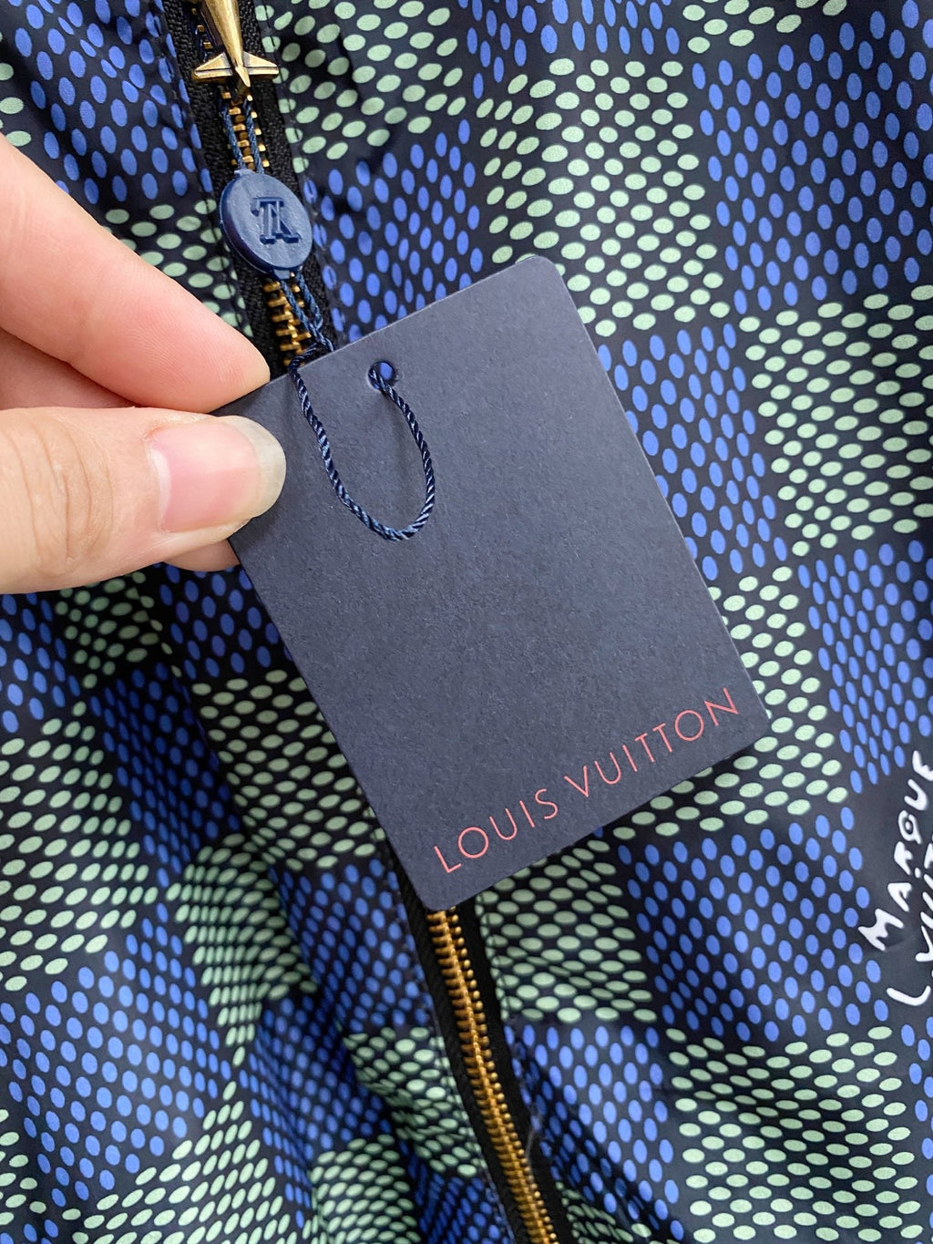 Reversible Jacquard Hooded Jacket