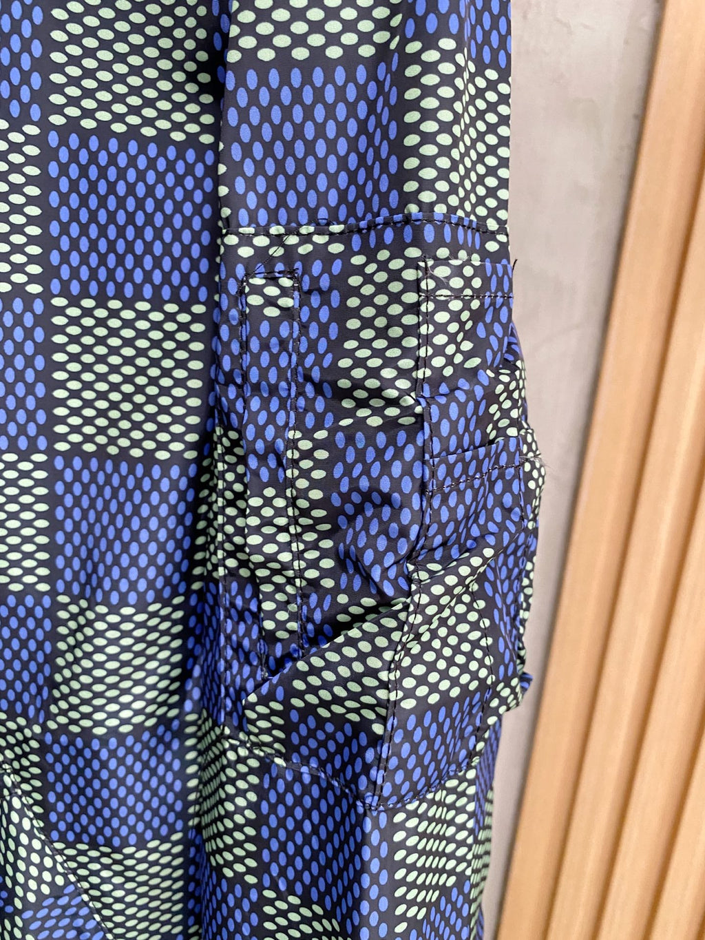 Reversible Jacquard Hooded Jacket