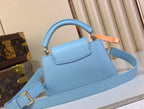 Capucines East West Mini Blue