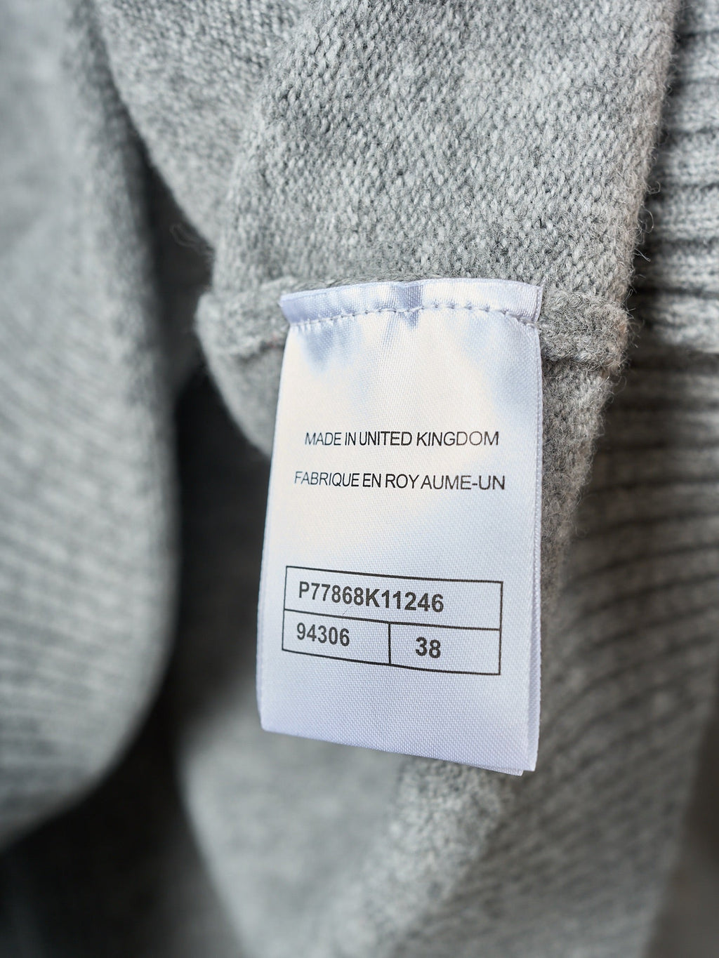 Long-Sleeve Knit Sweater with Button Detail