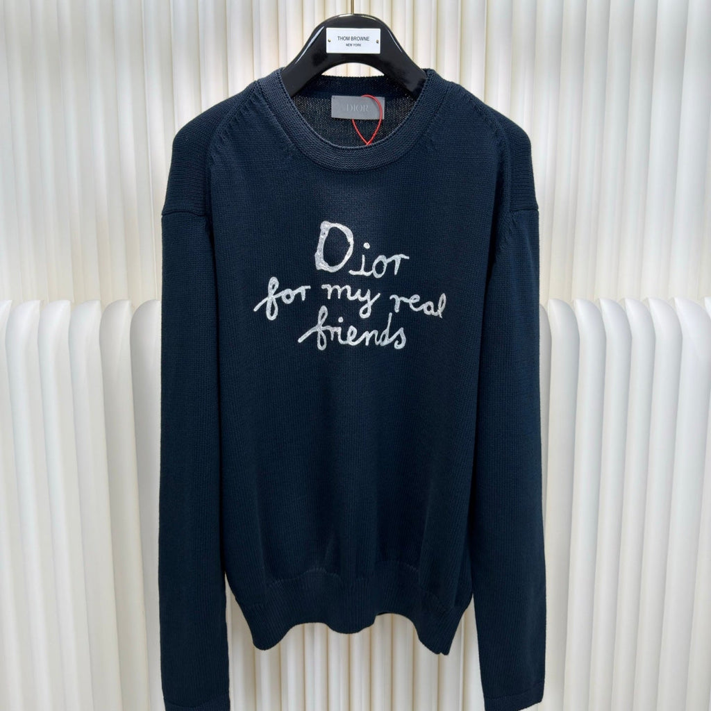Knit Long-Sleeve Sweater