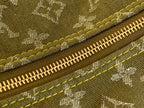 Vintage Denim Crossbody Bag Green