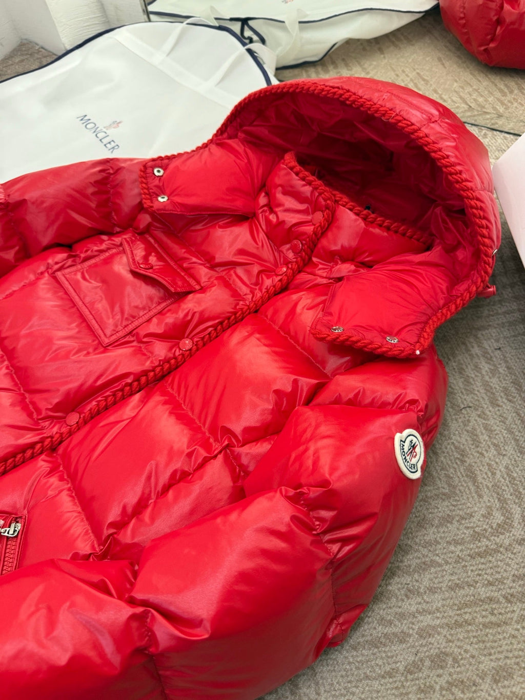 Glarein Hooded Down Jacket