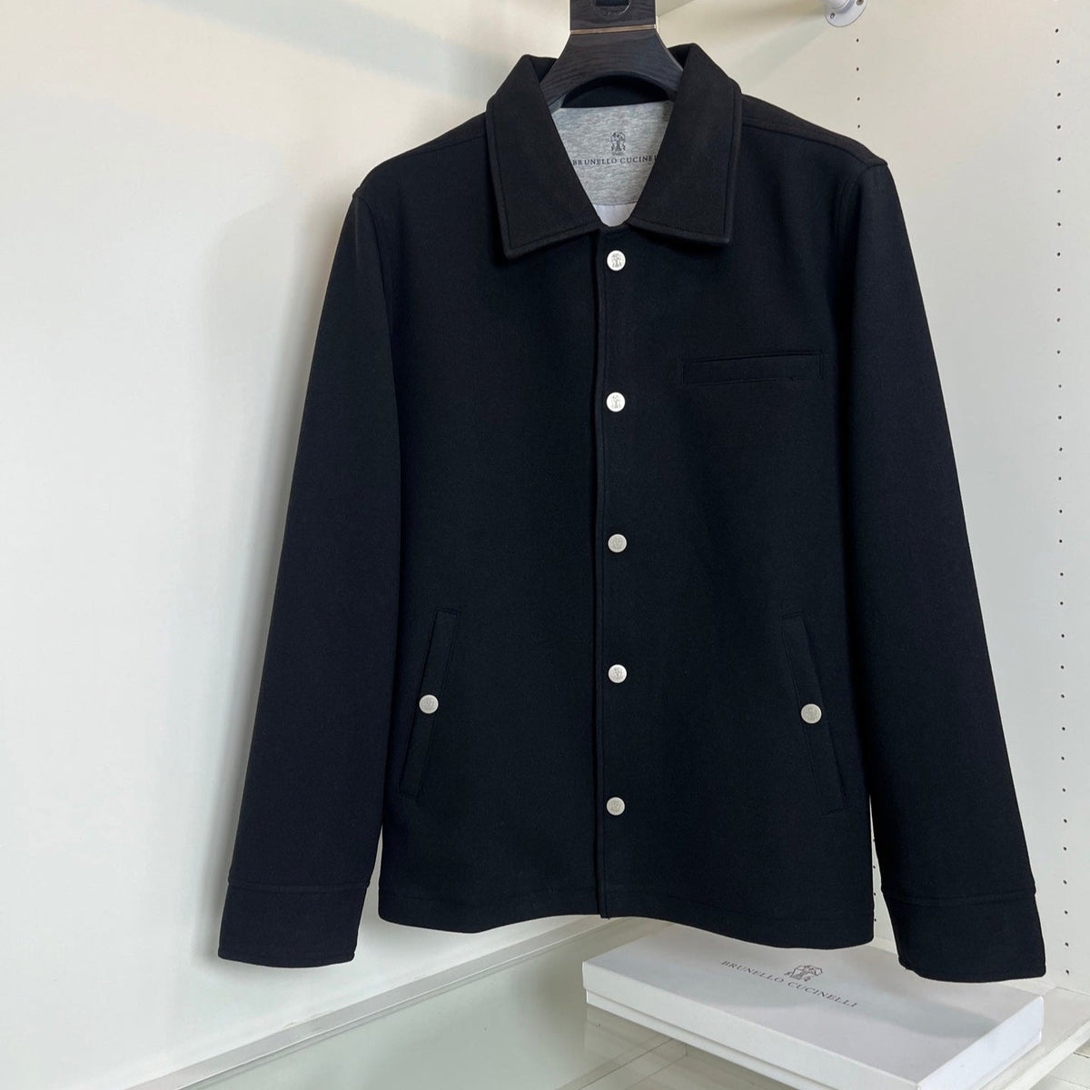 B Cuccin* Wool-Cashmere Blend Jacket