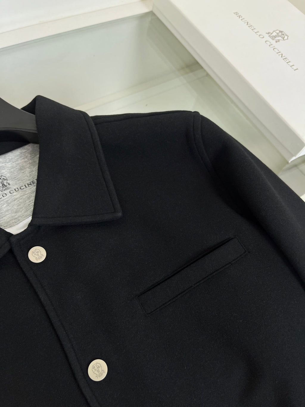 B Cuccin* Wool-Cashmere Blend Jacket