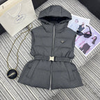 Hooded Down Vest