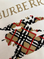 Embroidered Mosaic Sweatshirt
