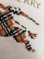 Embroidered Mosaic Sweatshirt