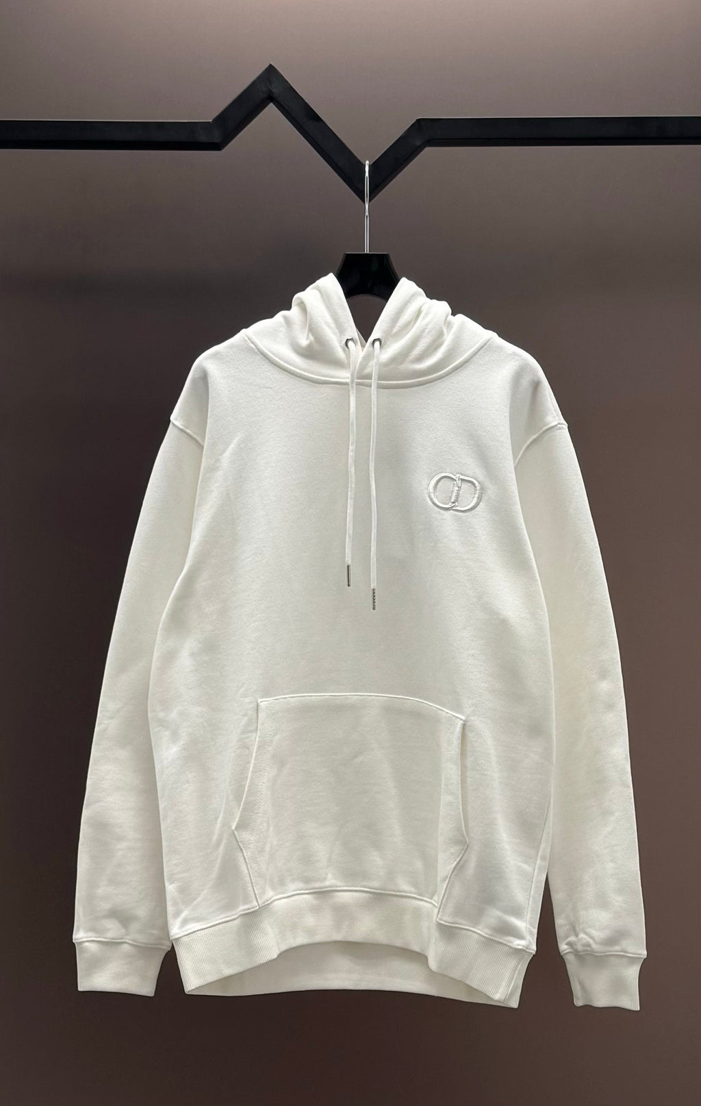 Embroidered Hooded Sweatshirt