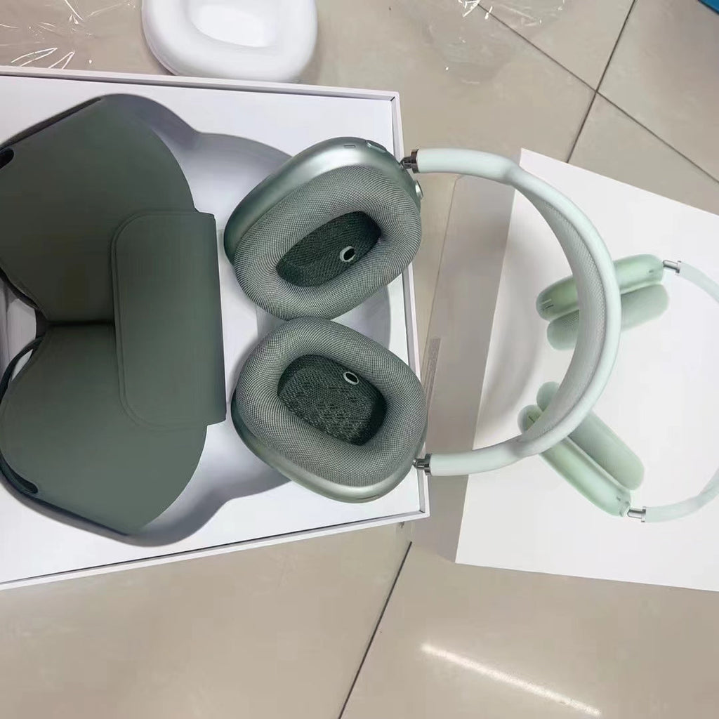 Green Wireless Over-Ear Headphones