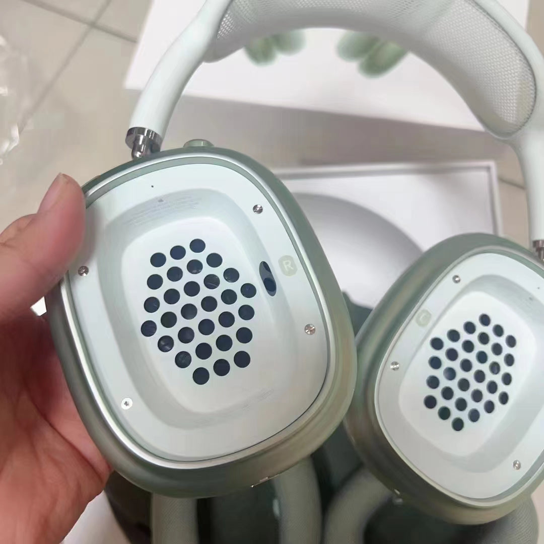 Green Wireless Over-Ear Headphones