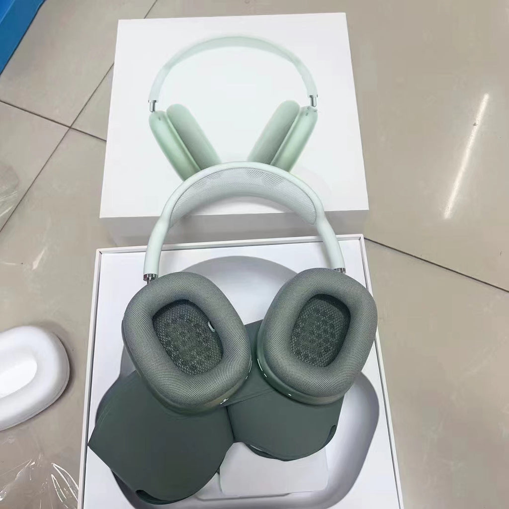 Green Wireless Over-Ear Headphones