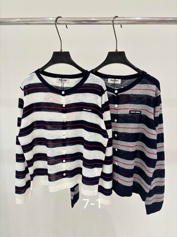 Margot Striped Knit Cardigan