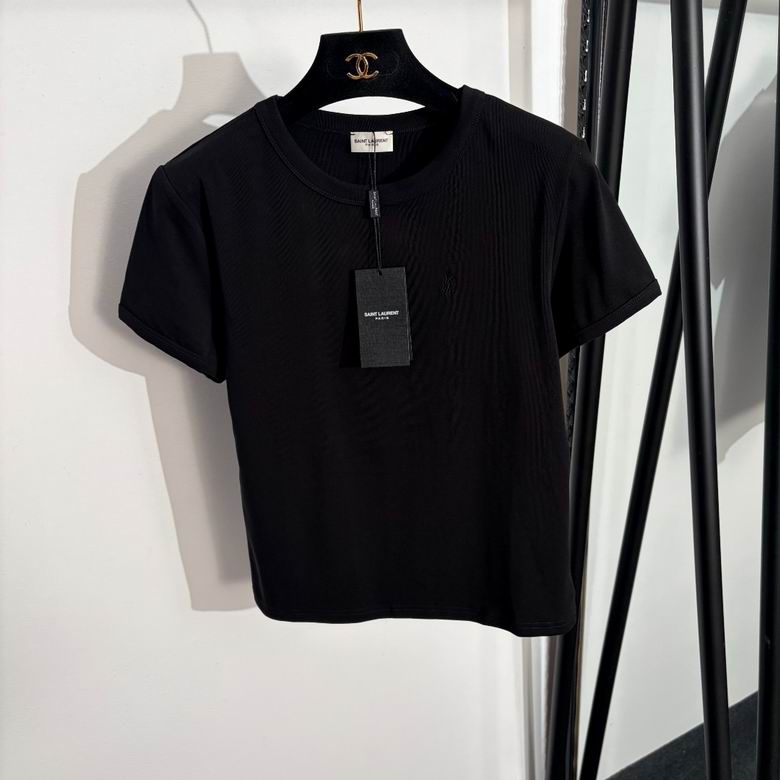 Mila Subtle-Detail Crewneck T-Shirt
