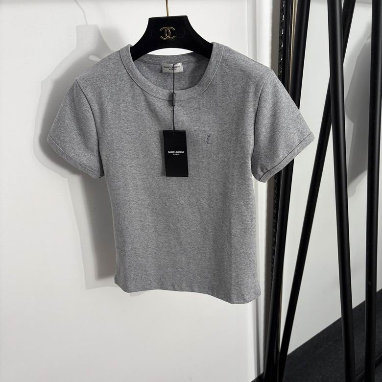 Mila Subtle-Detail Crewneck T-Shirt