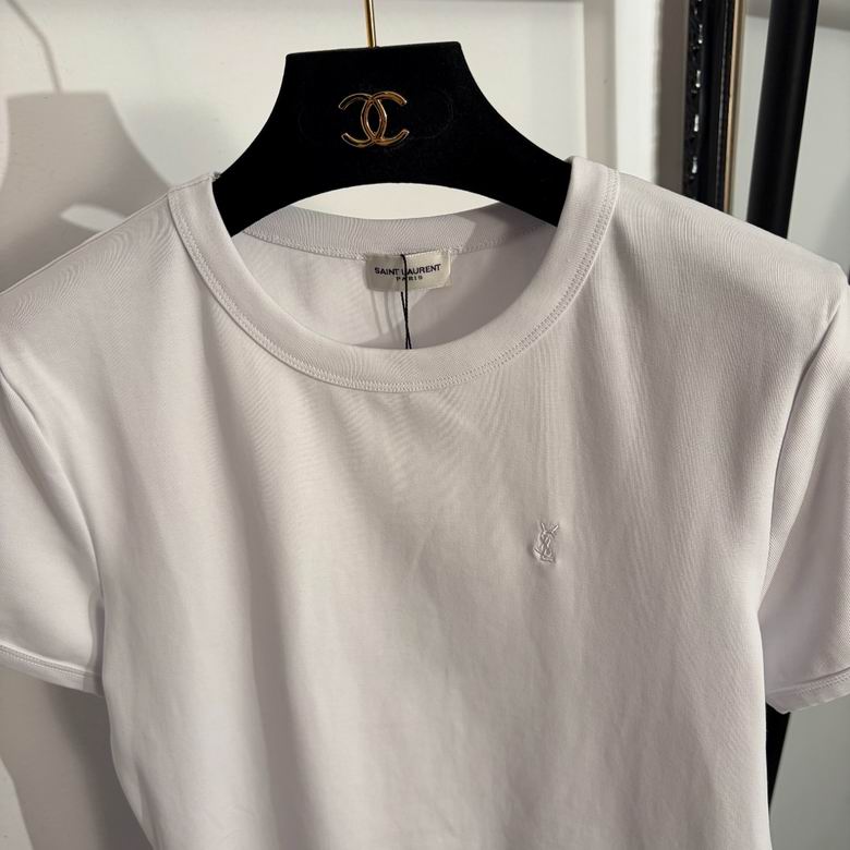 Mila Subtle-Detail Crewneck T-Shirt