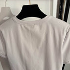 Mila Subtle-Detail Crewneck T-Shirt