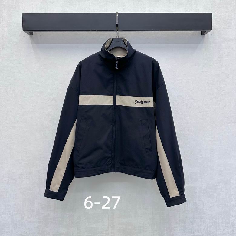 Monaco Contrast-Panel Zip Jacket