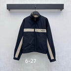 Monaco Contrast-Panel Zip Jacket