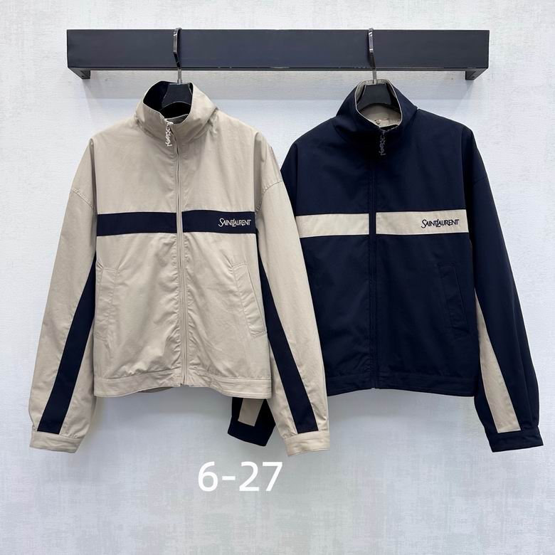 Monaco Contrast-Panel Zip Jacket