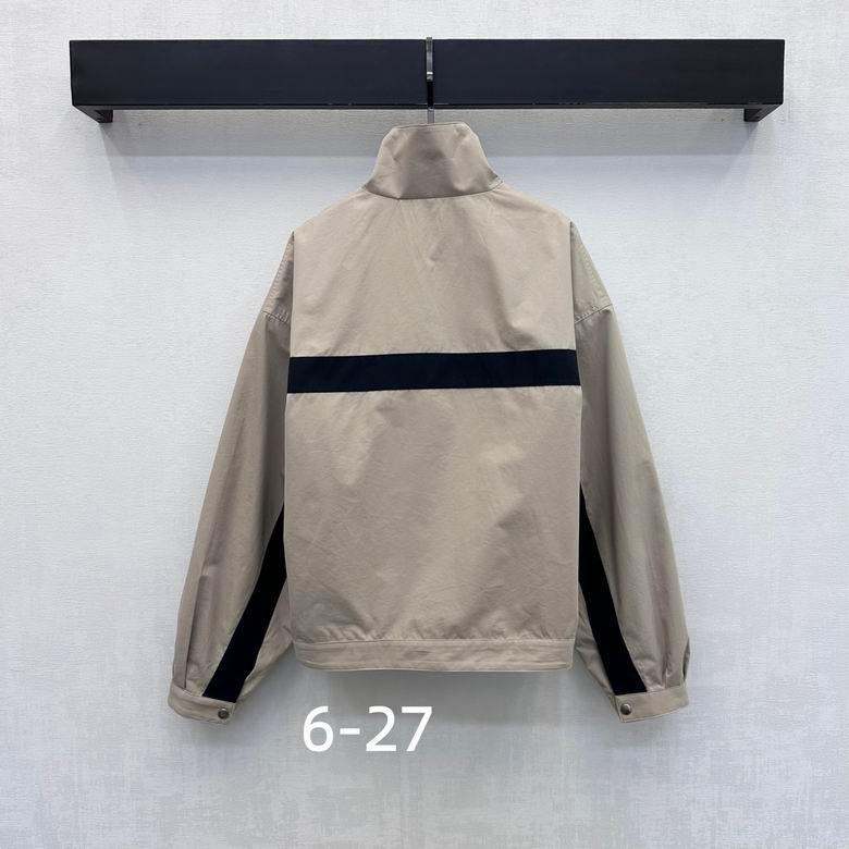 Monaco Contrast-Panel Zip Jacket