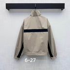 Monaco Contrast-Panel Zip Jacket