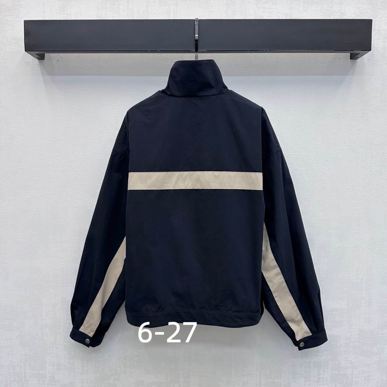 Monaco Contrast-Panel Zip Jacket