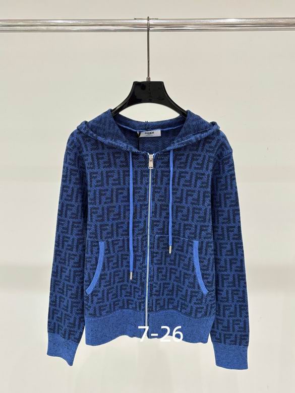Mosaic Patterned Zip-Up Hoodie
