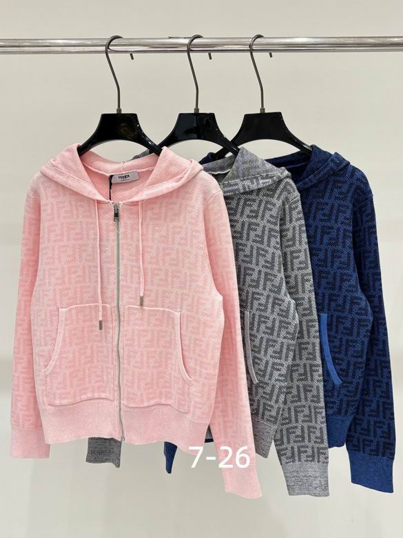 Mosaic Patterned Zip-Up Hoodie