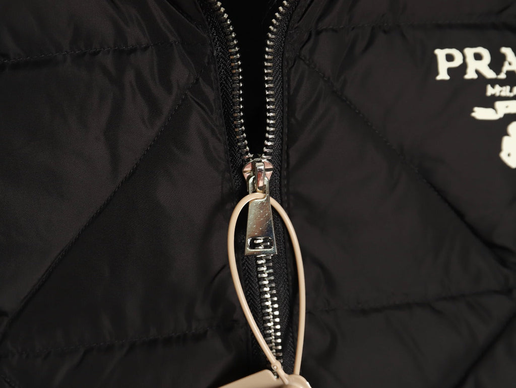 Diamond Patchwork Down Jacket