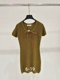 Olivia Bow-Detail Knit Top