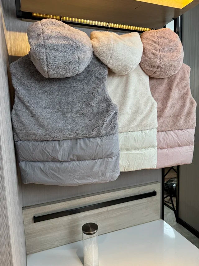 Fleece Down Vest