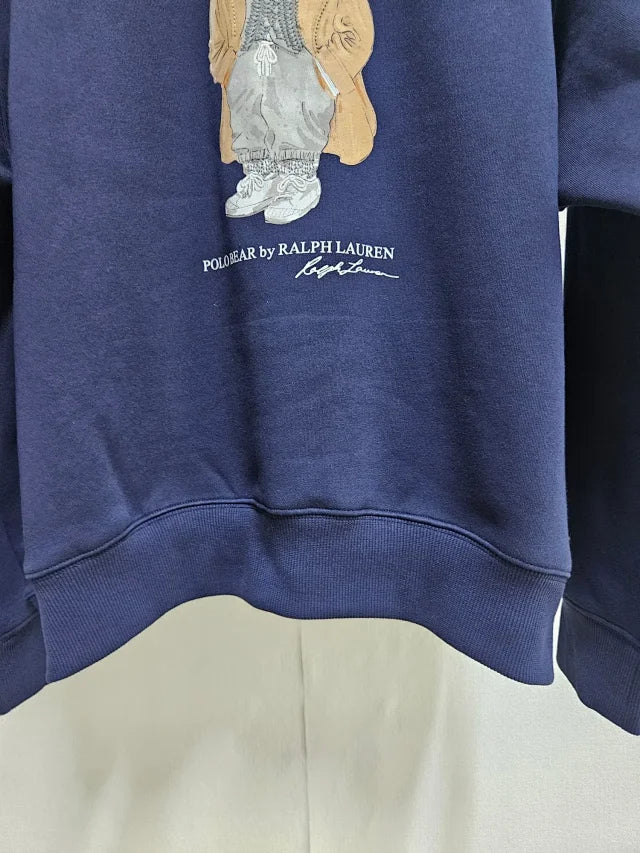 Classic Navy Bear Hoodie
