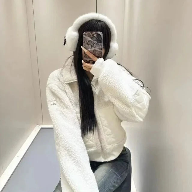 Quilted Sherpa Jacket