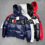 Color-Block Down Jacket