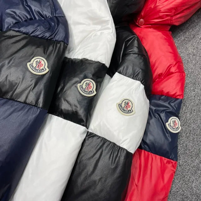 Color-Block Down Jacket