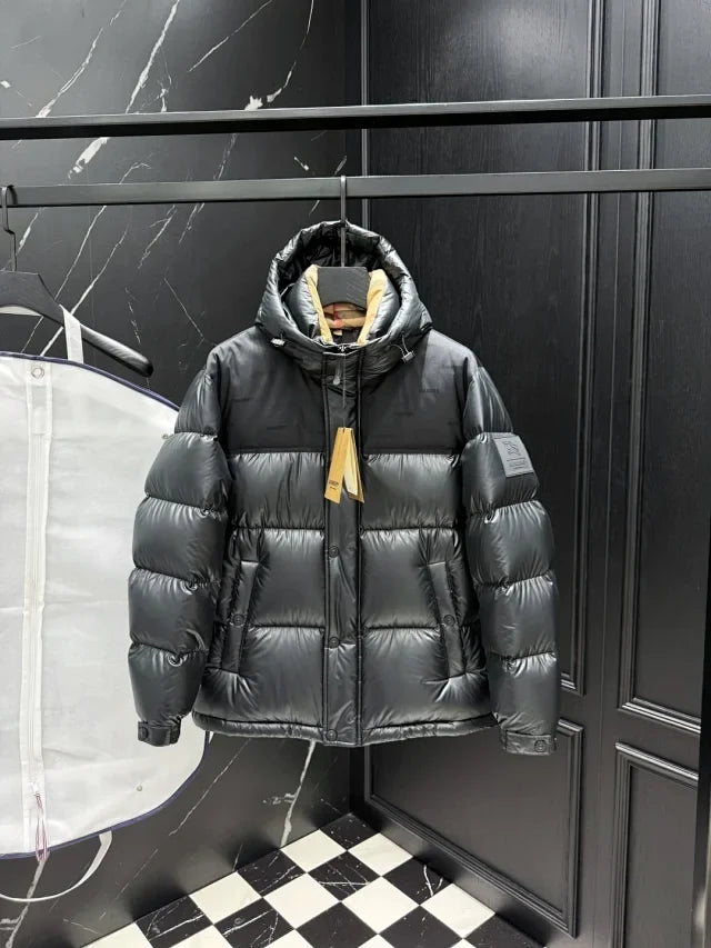 Black Down Puffer Jacket