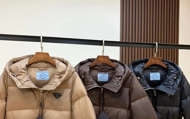 Belted Hooded Puffer Jacket