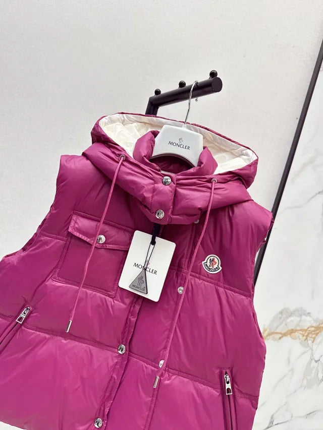 Hooded Down Vest