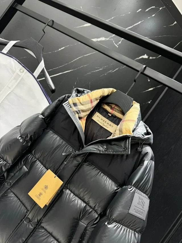 Black Down Puffer Jacket
