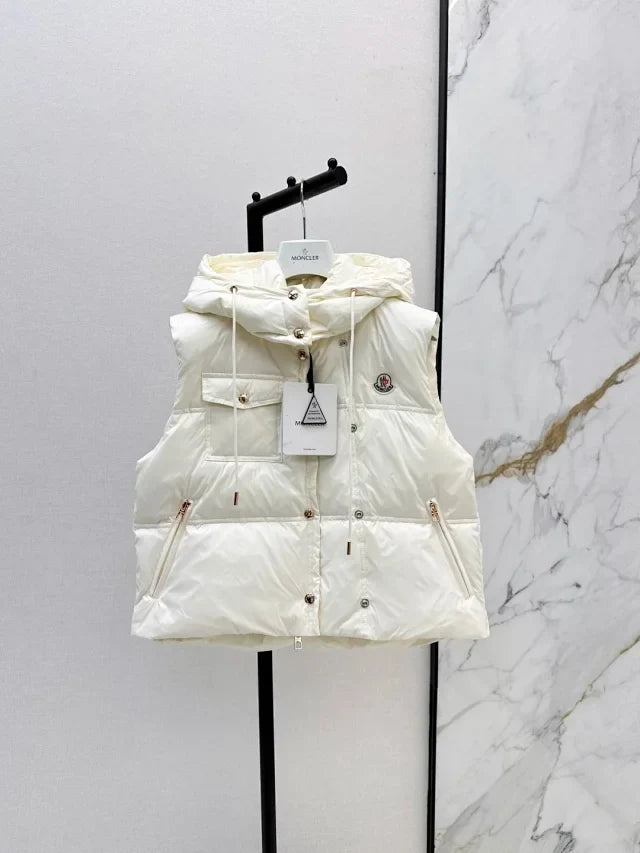 Hooded Down Vest