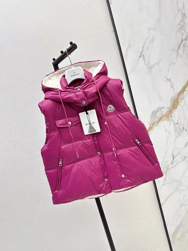 Hooded Down Vest