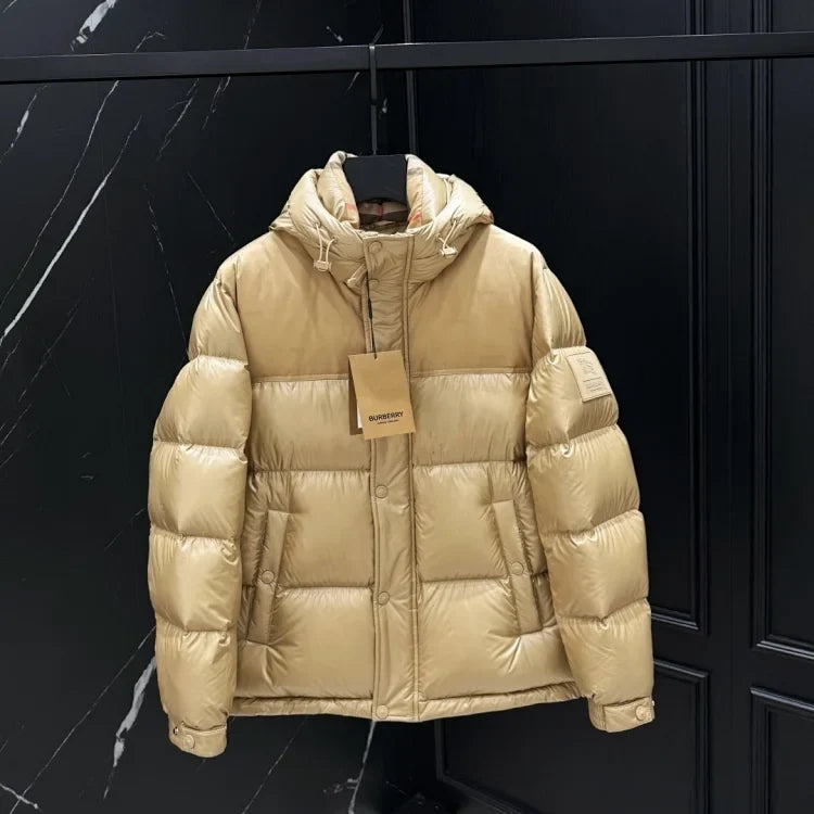 Black Down Puffer Jacket