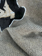Tuxedo Bear Knit Sweater