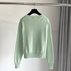 Mint Golf Bear Sweater