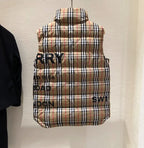 Check Puffer Vest