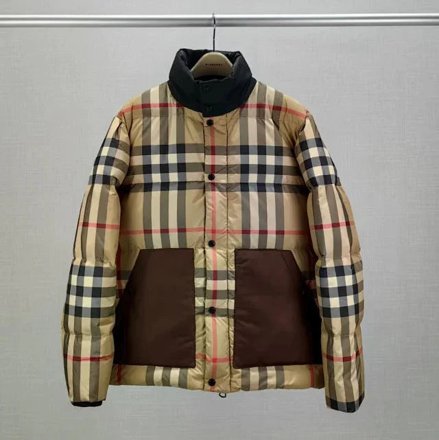 Check Down Jacket